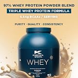Kinetica Whey Protein Powder Banana 2.27Kg 76 Servings 23g Protein view 2
