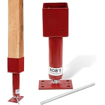 KFZ Lot de 2 crics de sol réglables en acier pour maison, support de pédalier antistatique, crics de nivellement au sol pour bureau, stabilisation, poutres, solives de poteau (H100