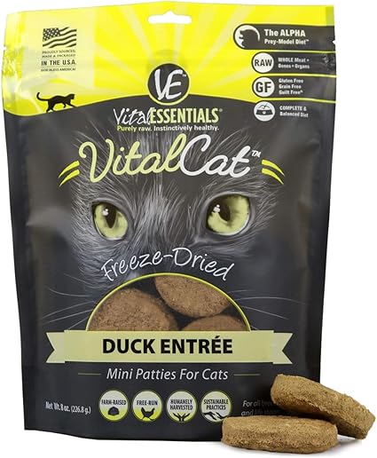 Vital essentials freeze dried cat food Clearance