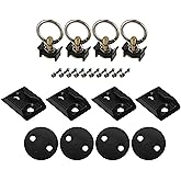 US Cargo Control L Track Tie Down System, Perfect for Use As Anchor Points in Truck Beds or Trailers to Tie Down Your UTV, ATV, Motorcycle, Snowmobile Or Lawnmower, 22 Piece Kit