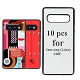 JUSTRY 10 PCS Sublimation Blanks Phone Case Cover