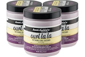 Aunt Jackies Curl La La Defining Curl Custard 15oz Jar - Pack of 3