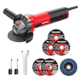 Revvstark Angle Grinder, 7.5-Amp 4 1/2 inch