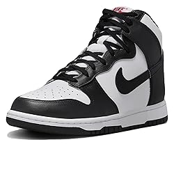 High Dunk WMNS - White, Black, University Red by Nike