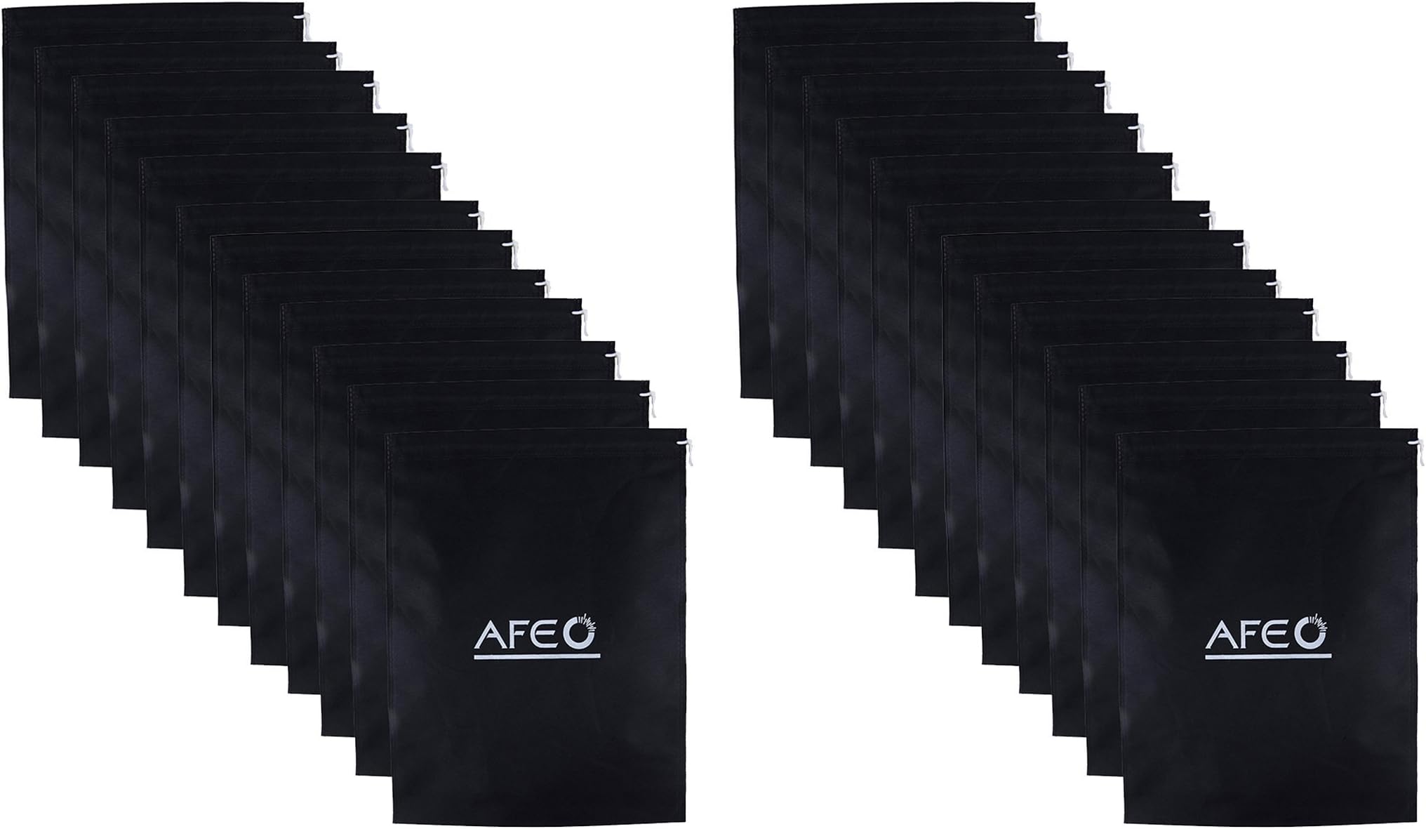 Fabric Shoe Bag (Black_GR-SIM-BLACK_24)
