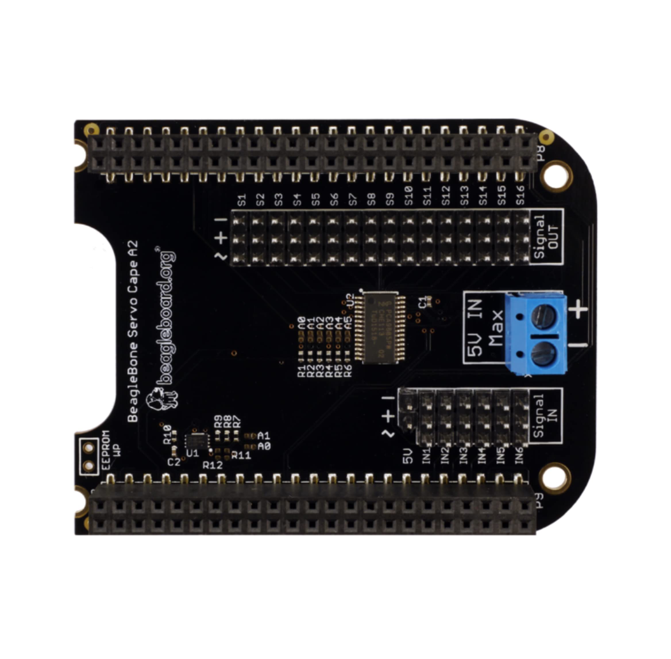 Beaglebone Servo Cape - Powerful and Compact Add-On Board for Servo Motor Control on Your BeagleBone System