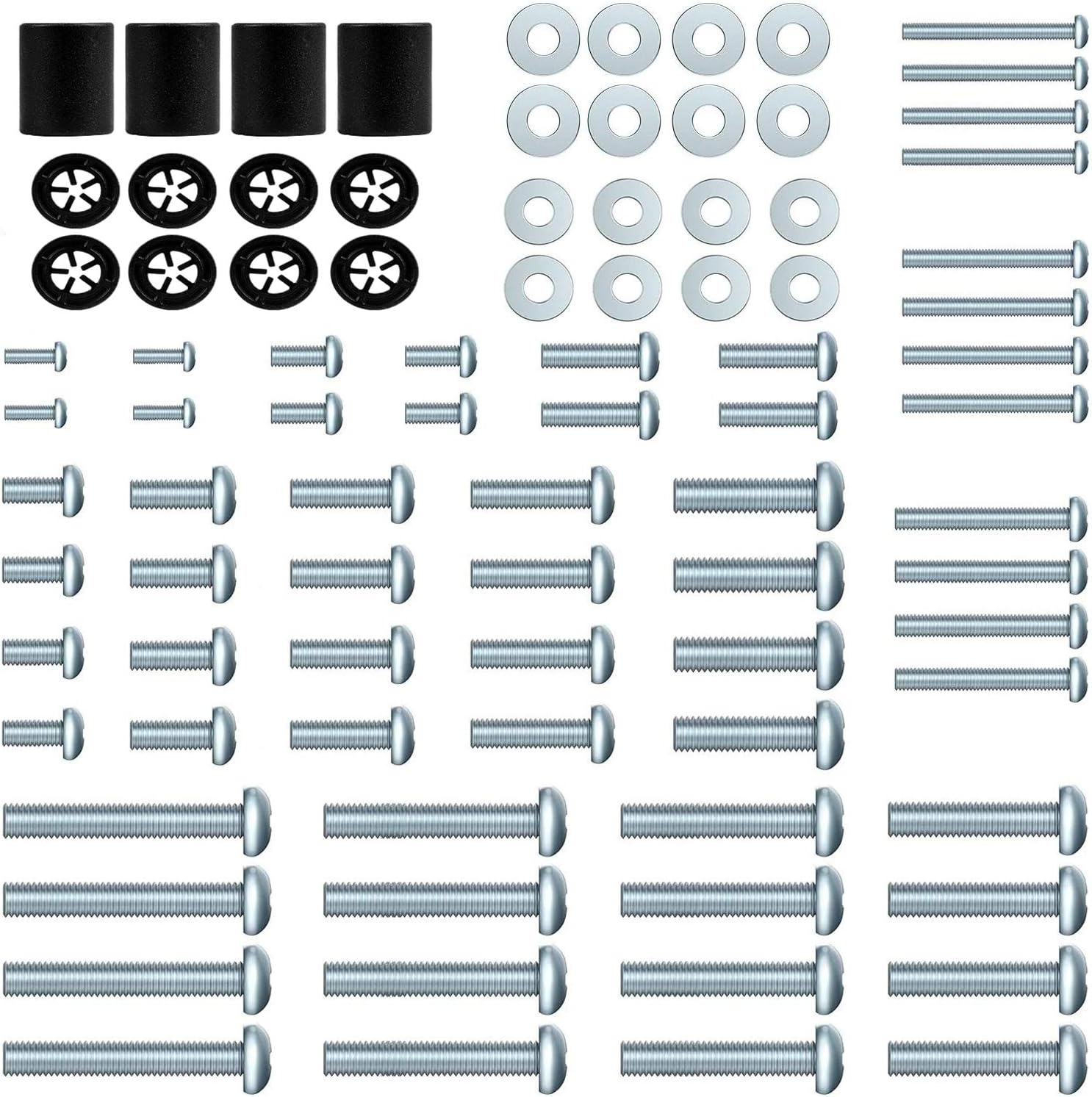Mount Universal TV Mounting Hardware Pack 88pcs