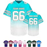 Custom Football Jersey Personalized Team Name Number Logo Customized Shirt for Men Youth Women Kids