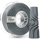 R3D High Speed PLA Pro Filament 1.75mm 1KG, 3D Printer Filament for 30-600 mm/s High-Speed Printing, Dimensional Accuracy +/- 0.02 mm, Plastic Spool, Compatible with AMS (Gray)