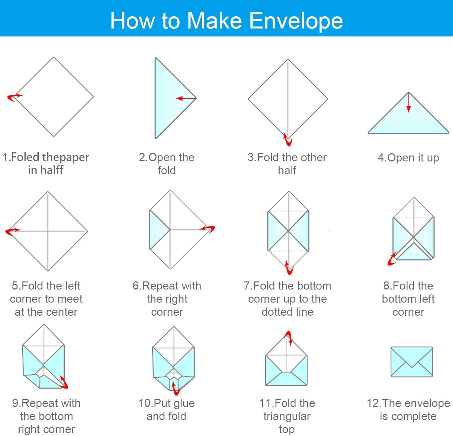 Wuaeny Premium 4PCS Bone Folder and Scoring Tool, 8IN Paper Folding Tool, Smooth Paper Creaser for DIY Handmade Paper Crafts, Card Making, Origami, Scrapbooking and Leather Burnishing Bookbinding, ABS
