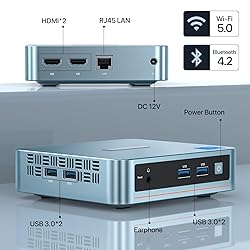 PELADN WI4 N5095 Mini PC 8GB DDR4 256GB SSD, 11th