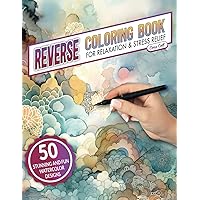 Amazon.com: Abstract Reverse Coloring Book for Relaxation and Stress ...