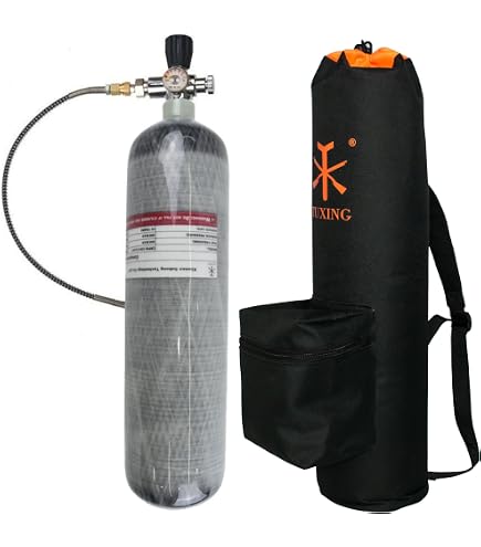 Réservoir PCP Acecare 6.8L – Fibre De Carbone, 4500psi, HPA, Neuf