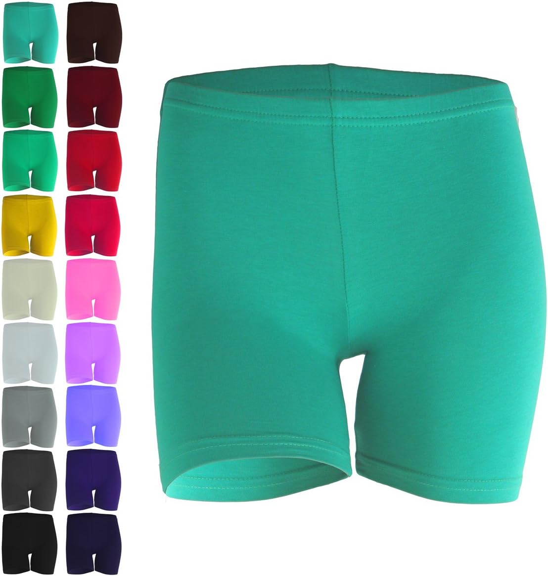 CHAPINI, LADIES SOFT STRETCH SUPREME COTTON MINI SHORTS