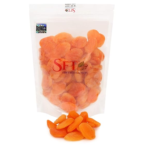 SFT Dried Seedless Apricot, Handpicked (Turkish Apricot) Extra Jumbo, 1 Kg