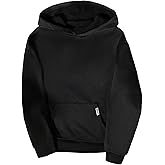 RoseSeek Boy's Hoodies Long Sleeve Hooded Sweatshirts Casual Basic Pullover Tops with Pocket