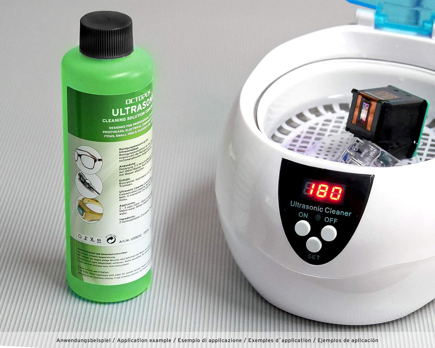 OCTOPUS powerful ultrasonic cleaner, concentrate for use in ultrasonic cleaner glasses cleaner - Image 5