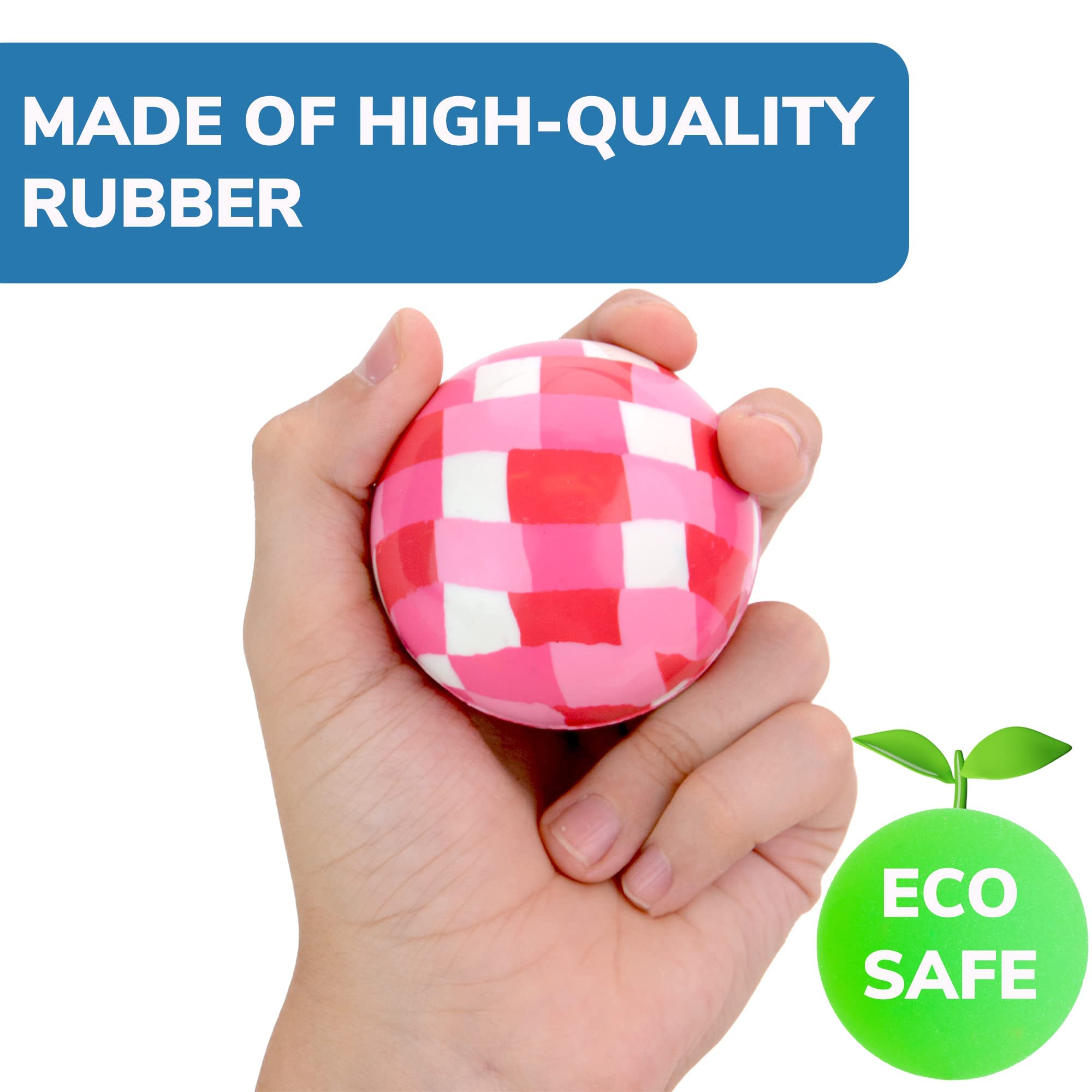 Entervending Mixed Bounce Balls - 60 mm