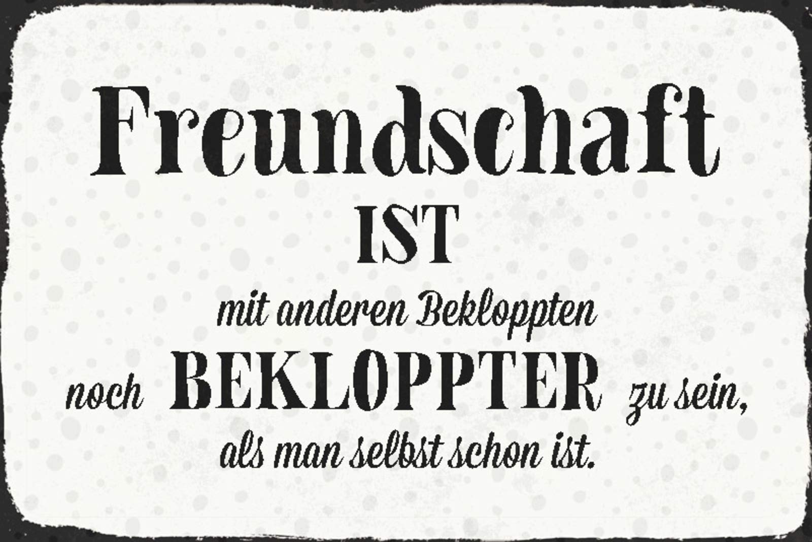 Schatzmix Tin Sign, Sheet metal, Multicoloured, 20x30 cm