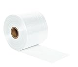 Aviditi Poly Tubing Roll, 14" x 1075', 4 Mil, Clear