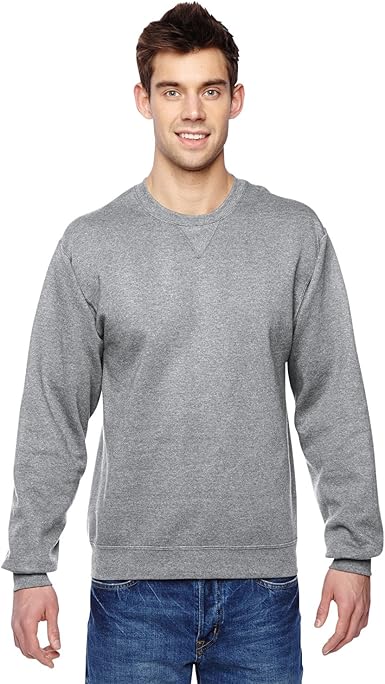 fruit of the loom crew neck sweatshirt womens