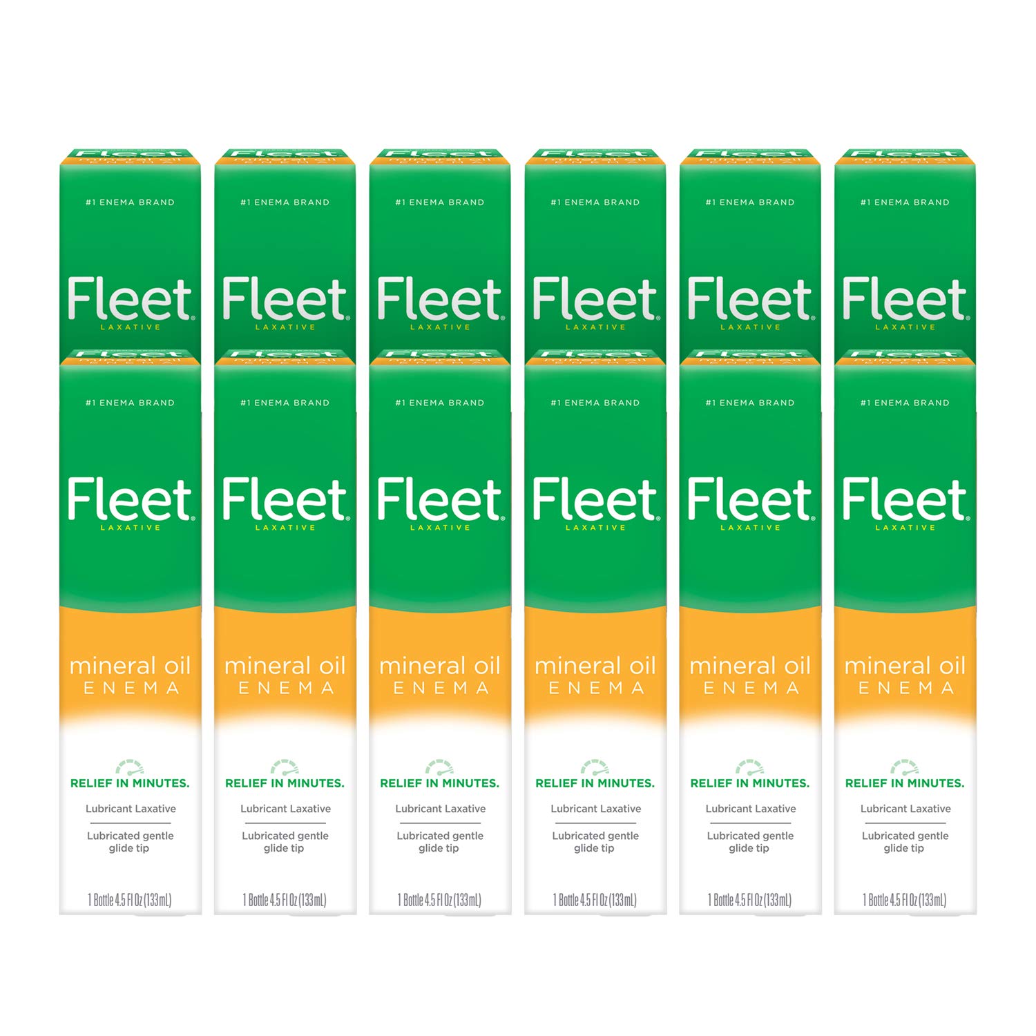 Fleet Laxative Mineral Oil Enema for Constipation, 4.5 fl oz, 1 Bottle