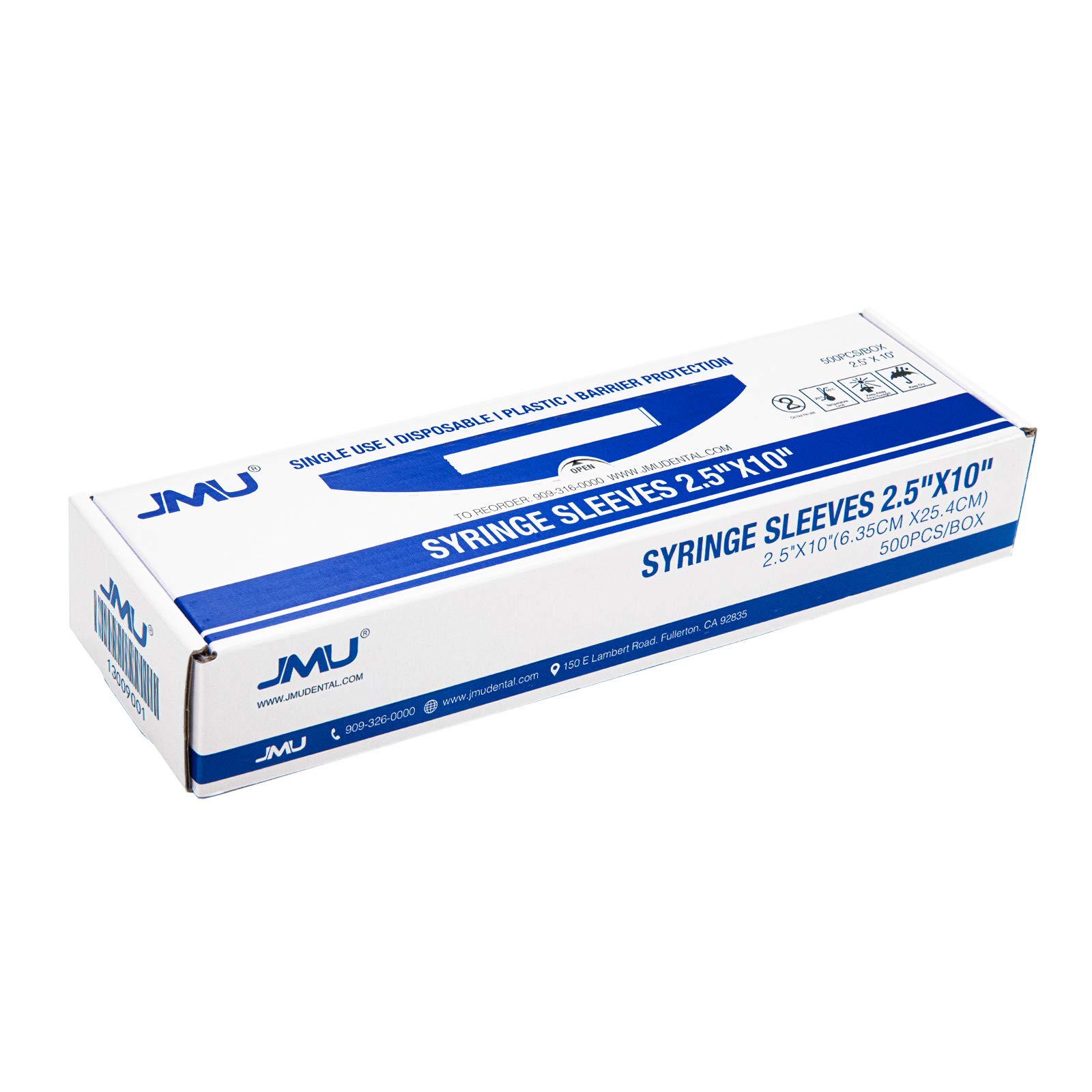 JMU 2500PCS Dental Air Water Syringe Sleeves 2.5" x