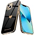 Teageo Custodia Trasparente Con Glitter Per IPhone 13 Pro Max, Cover Morbida In TPU Anti-ingiallimento, Protezione Urti, Ricarica Wireless, Argento