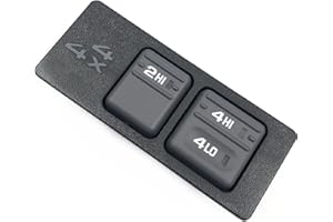 DEVMO 4 Wheel Drive Selector Switch 4WD Transfer Case Switch Compatible with Che-vy G-M-C K1500 1996-1999, K2500 Suburban, Ta
