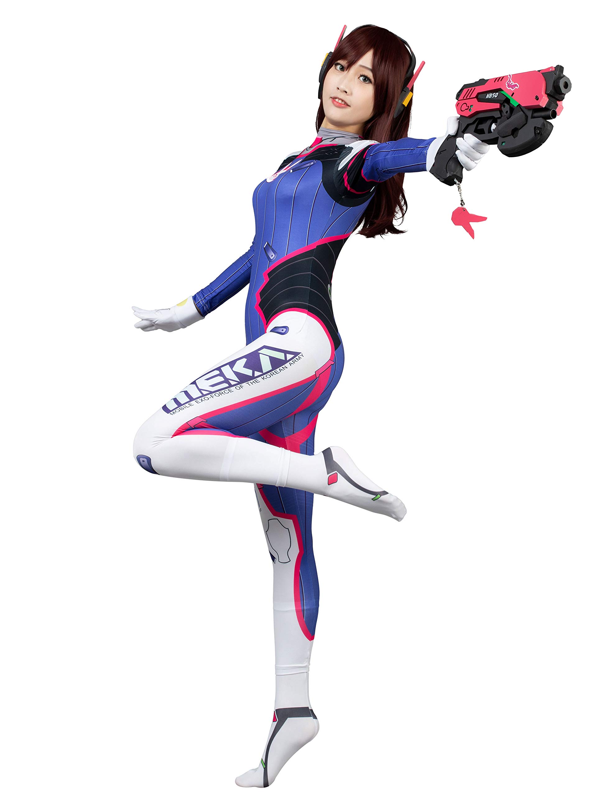 Photo 1 of CosFantasy Women's Game Cosplay Costume Jumpsuit Game Bodysuit for Halloween Size M