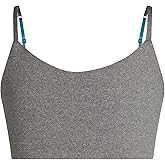 Bleuet Girls Reversible Training Bra | Seamless, Ultra Soft First Bra for Teens & Tweens, Dual-Layer Bralette