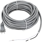 36 Ft Power Cord for Shark Vacuums | Navigator Lift-Away Pro NV355 NV356 NV357, Rotator Lift-Away NV501 NV502 NV450 NV402 Upright Vacuums