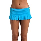 La Blanca Women's Island Goddess Skirted Swimsuit Bottom, Lagoon, 6