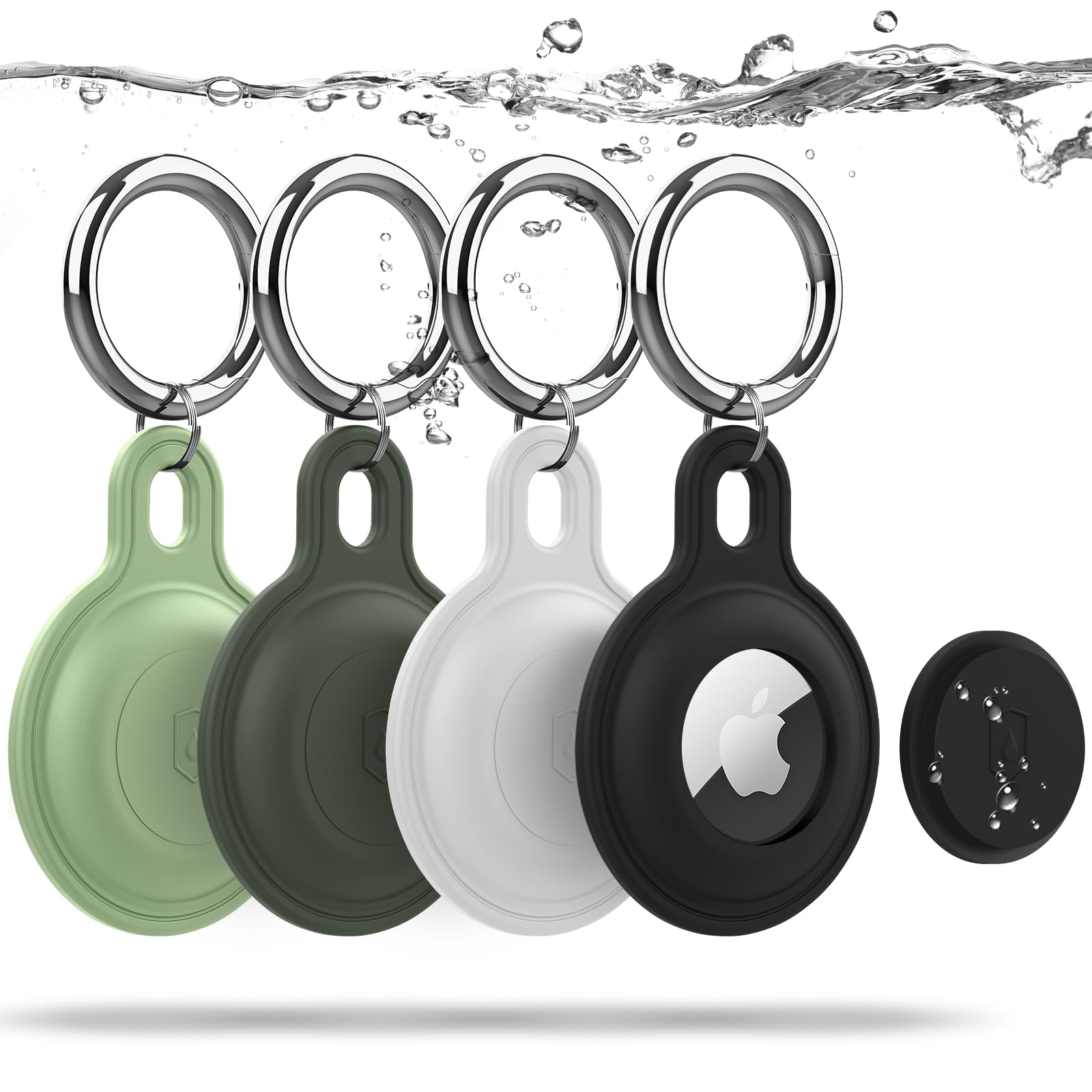 4 Pack Airtag Holder Air Tag Case, Anti-Scratch