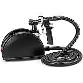 Spray Tan Machine HVLP Gun for Mobile Salon, at Home &amp; Professional Use | Portable Self Tanning Airbrush Spray Gun Kit, Adjustable Flow &amp; Shape, Tan Solution Tanner for Flawless, Bronze Natural Tan