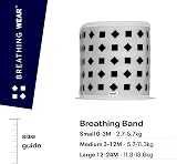 Nanit Breathing Wear Band 3-Pack Small Multicolour 0-3 Months Cotton view 7