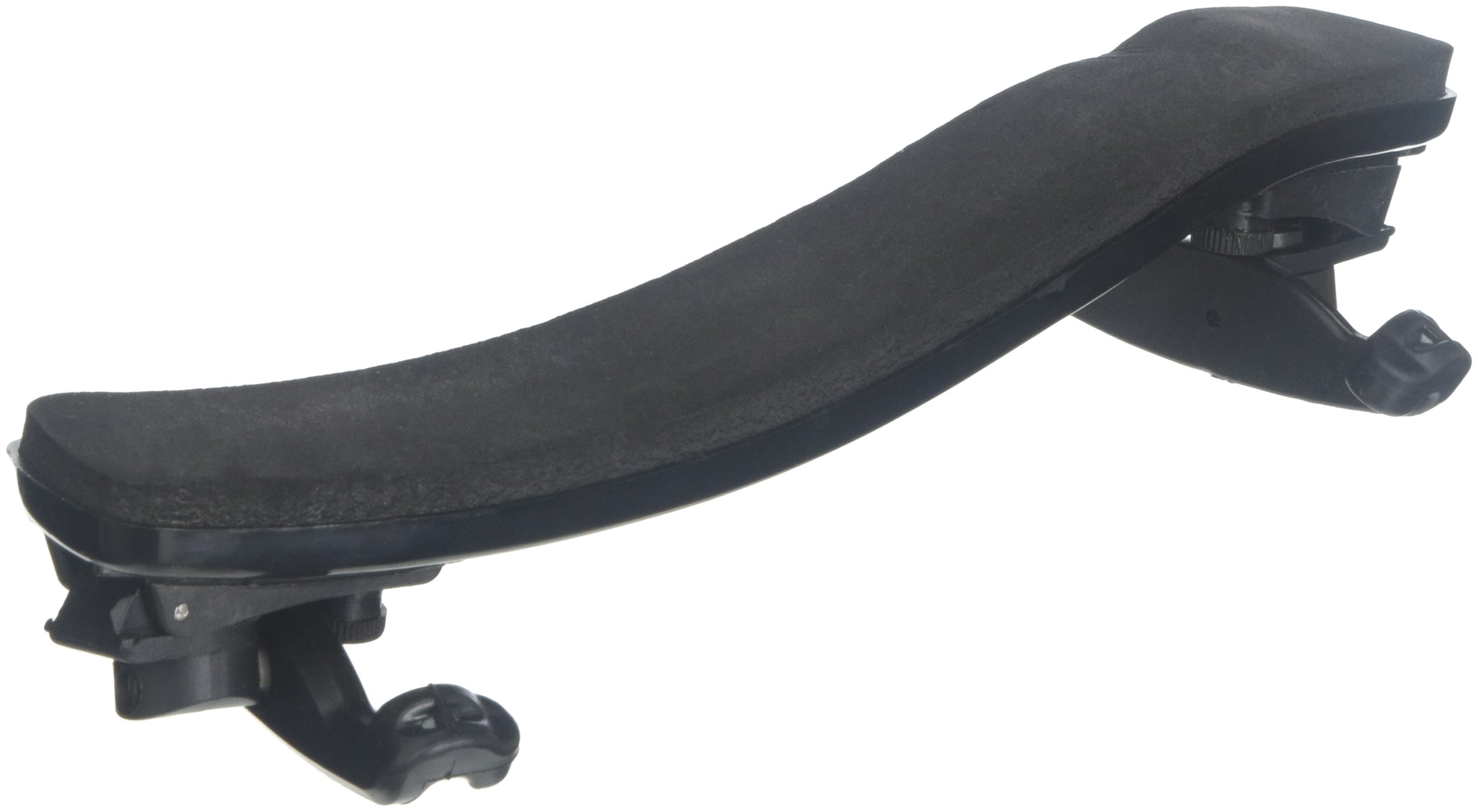 Paititi Portable Shoulder Rest for 4/4, 3/4 Violin Adjustable Feet Foam and Rubber (3/4-4/4, Black Feet)