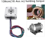 Hausdec Nema 17 Stepper Motor 17HS08-1004S 1.8 Degree 42mm 20mm Short Height 1A view 6