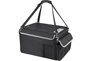 F40C4TMP Insulated Protective Cover for 10 Quart Portable Refrigerator 12 Volt Freezer Cover Transit Bag for 9L Portable Fridge