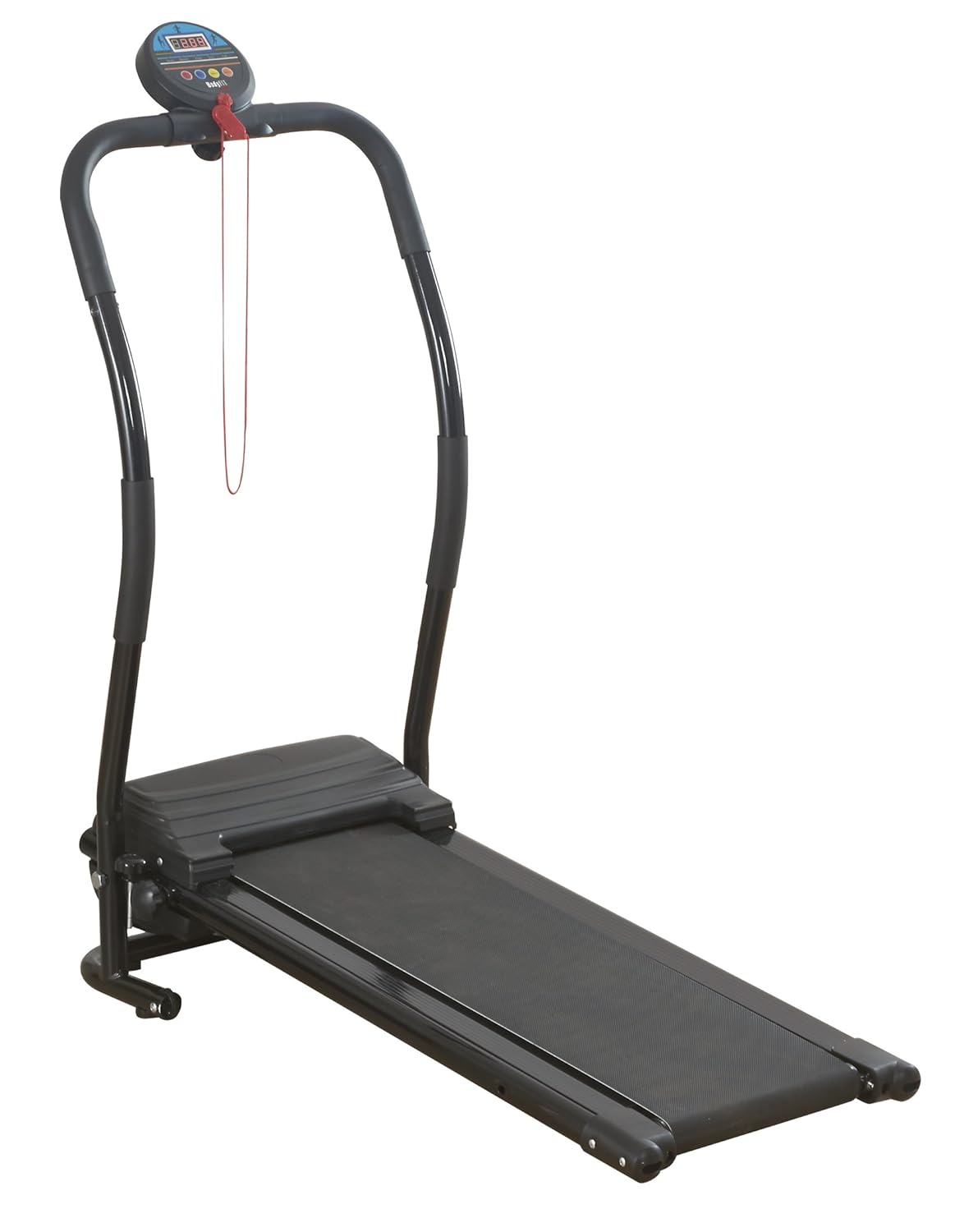 Bodyfit Compact Electric Treadmill Folding Running Walking Machine, LED