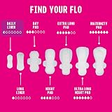 FLO Daily Liners 24 Pack Very Light Flow Ultra-Thin Bamboo Panty Liners view 5