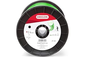 Oregon .095" Round String Trimmer Replacement Line for DIY Yard Work or Gardening, Universal Fit, All-Purpose, 3lb Spool, 866 Foot Length, Green (69-365)