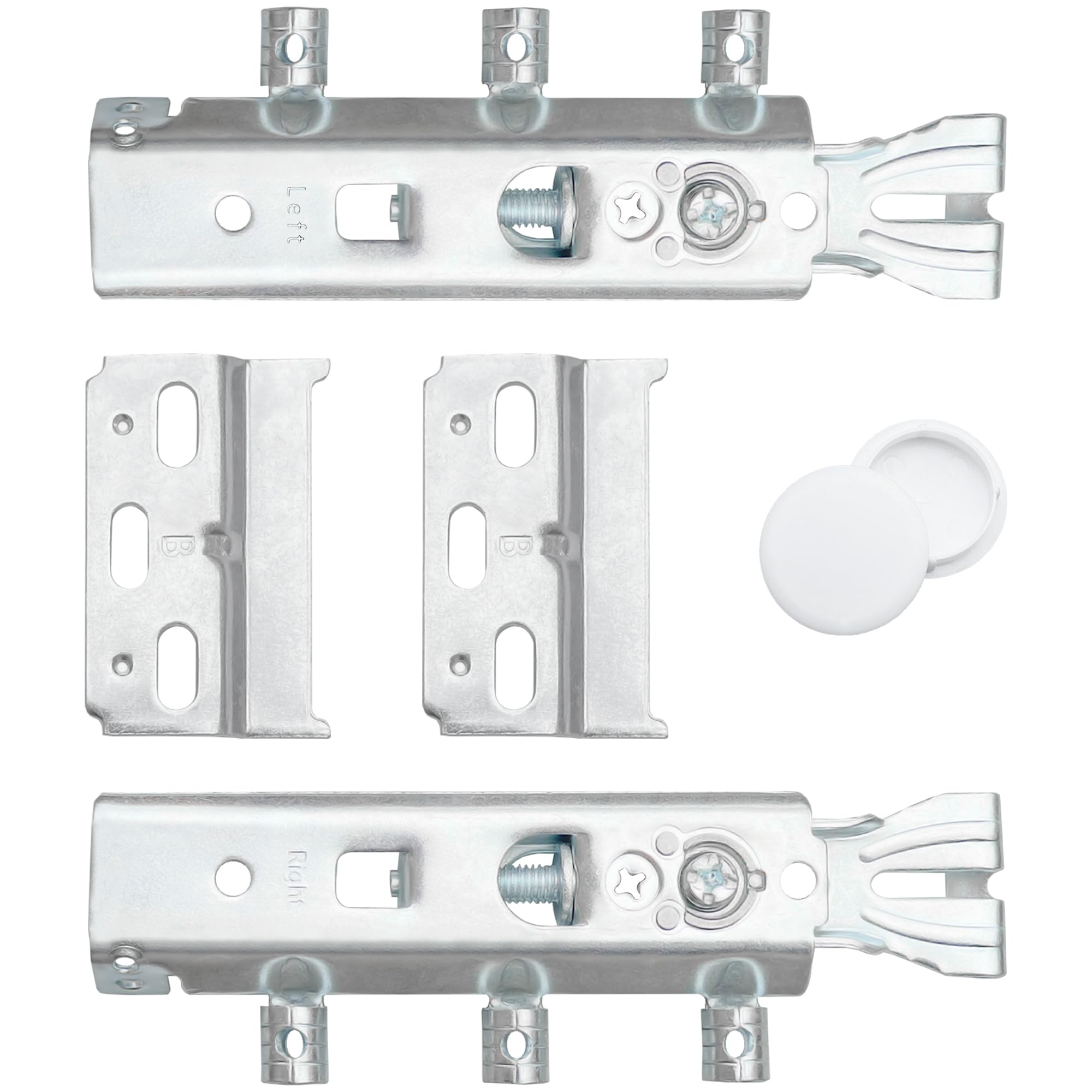 2 Sets Adjustable Cabinet Hangers,Heavy Duty Wall Mounted Cabinet Holder