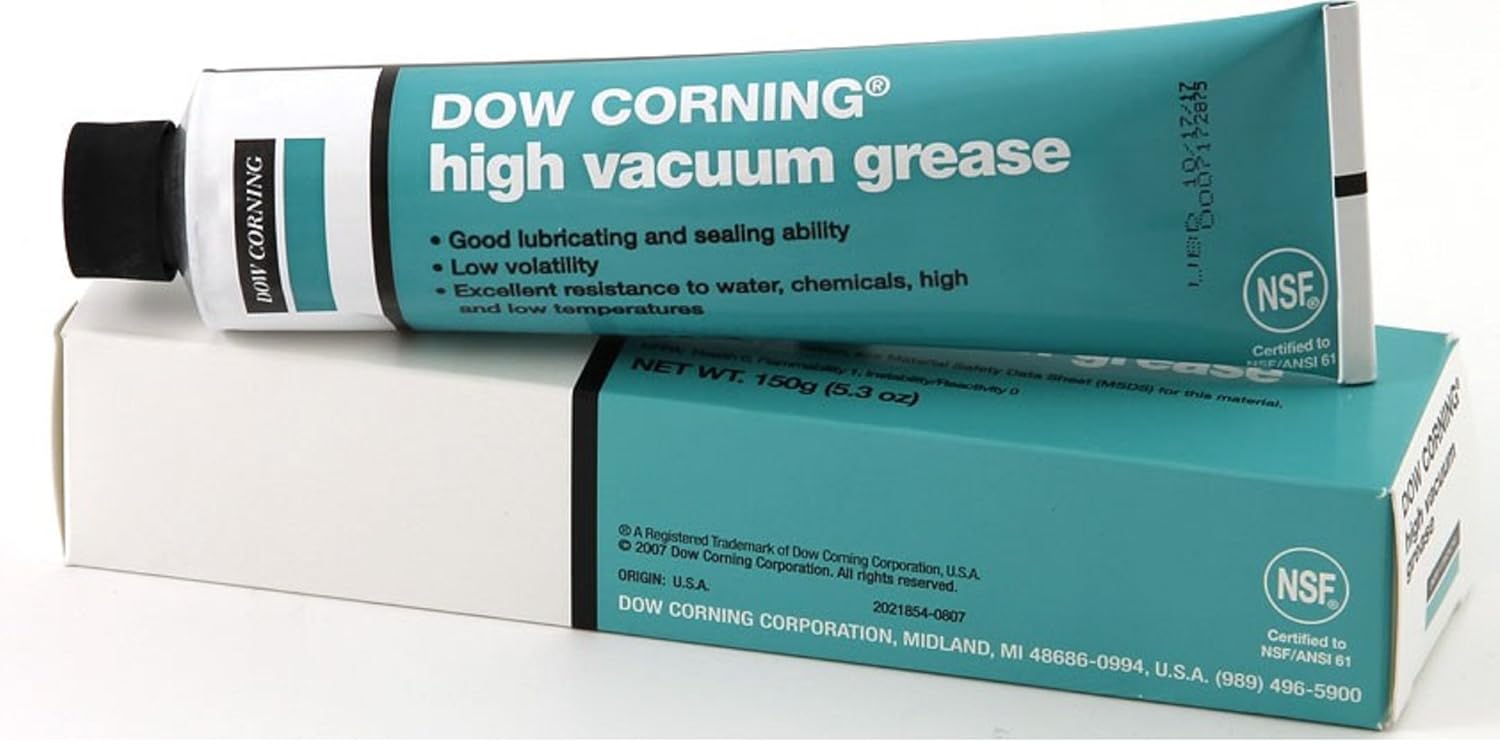 Dow Corning Vacuum Lubricant 5 3oz Tube Automotive Greases Amazon Com Industrial Scientific