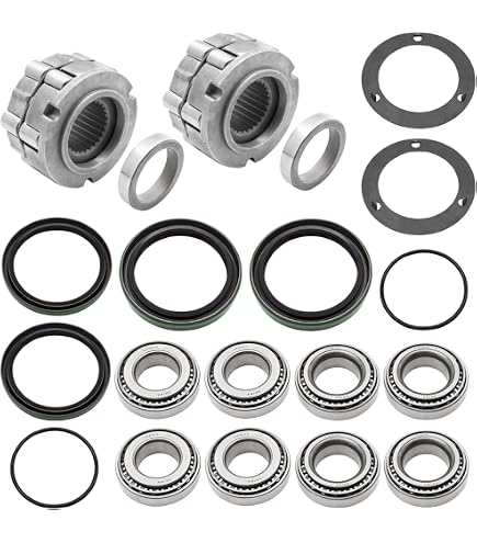 Caltric Front Left And Right Wheel Hub with Bearing