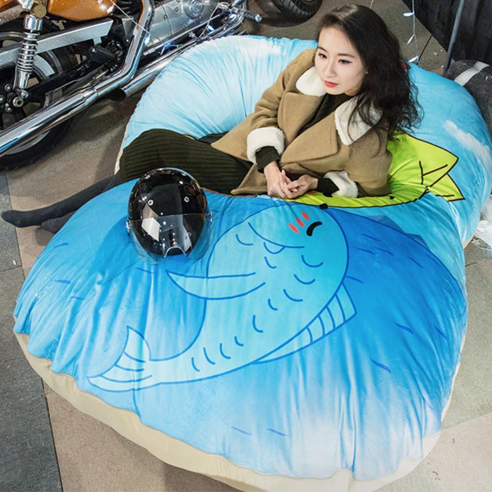 JKDHWOPSAJXGN Couch Bed for Lazy People/Foldable Mattress/Thicken,Bedroom,[Lounger], Tatami Mattress-A 110x160cm(43x63inch)