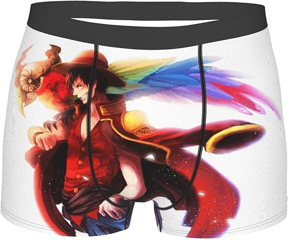 Amazon Co Jp モンキー D ルフィ 2 おしゃれボクサーパンツ 通気性と軽量メンズ下着 抗菌防臭 優しい肌触り履き心地良い ボクサーパンツ 立体成型 セクシーな曲線をよりよく見せびらかすことができます 完璧に体を見せます 服 ファッション小物