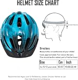 Exclusky Kids Bike Helmet 50-57cm Adjustable 5-13 Black Blue view 2