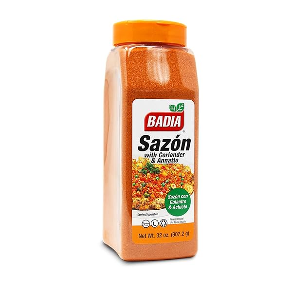 BADIA SAZON WITH CORIANDER AND ANNATTO, 32 OZ...