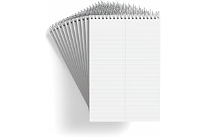 MyOfficeInnovations 685016 Recy Steno Pads,6x9,Gregg,White,80 Sh./PD,12 PD/PK